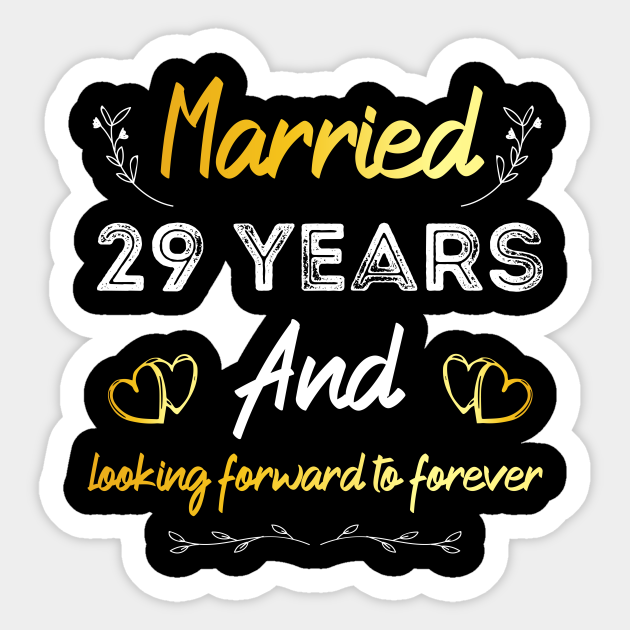 29th Wedding Anniversary, Married 29 Years, Wedding Anniversary gift